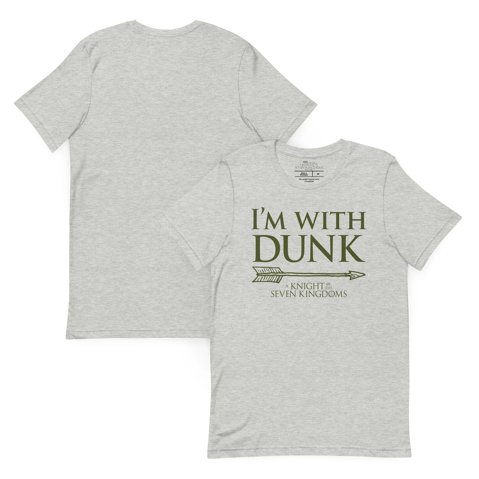 A Knight of the Seven Kingdoms T-Shirt I'm with Dunk - Image 3