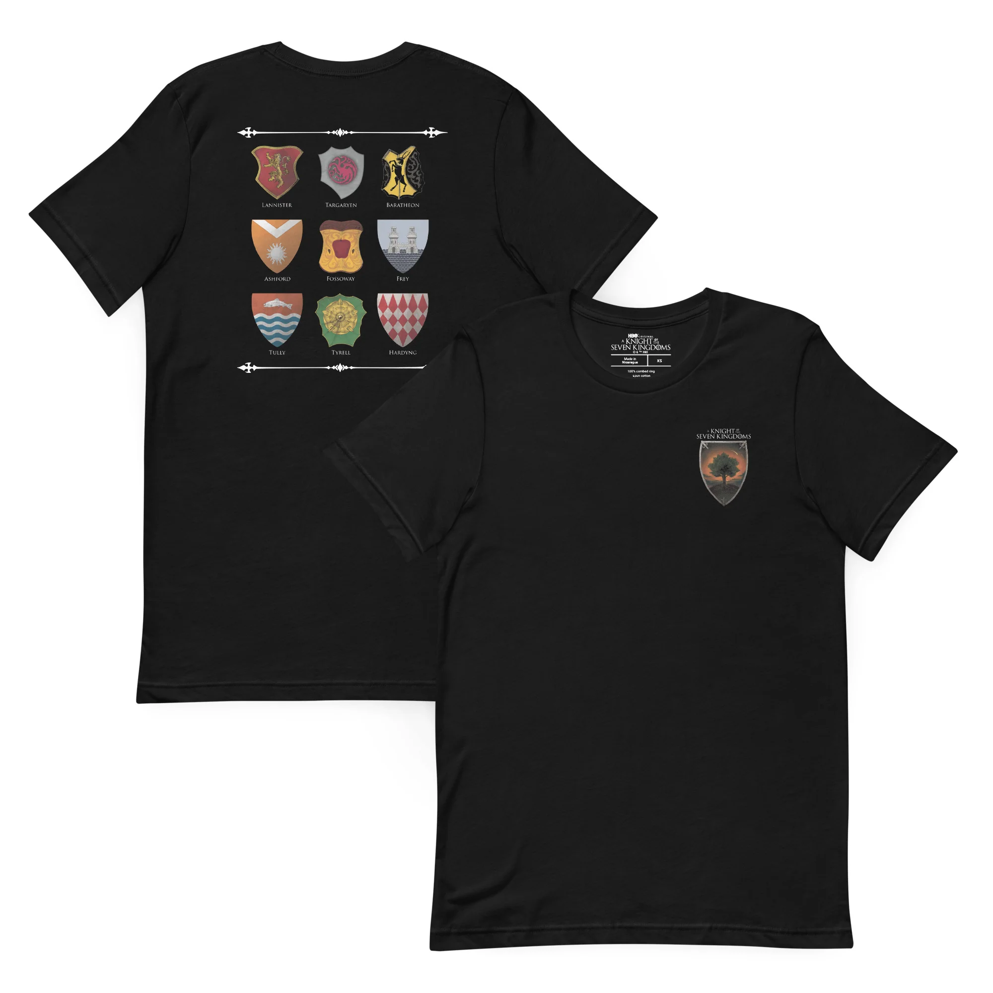 A Knight of the Seven Kingdoms T-Shirt Kingdom Shields - Image 3
