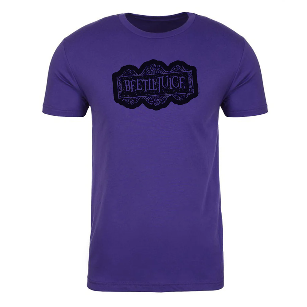 Beetlejuice Logo Adult Short Sleeve T-Shirt - Image 7