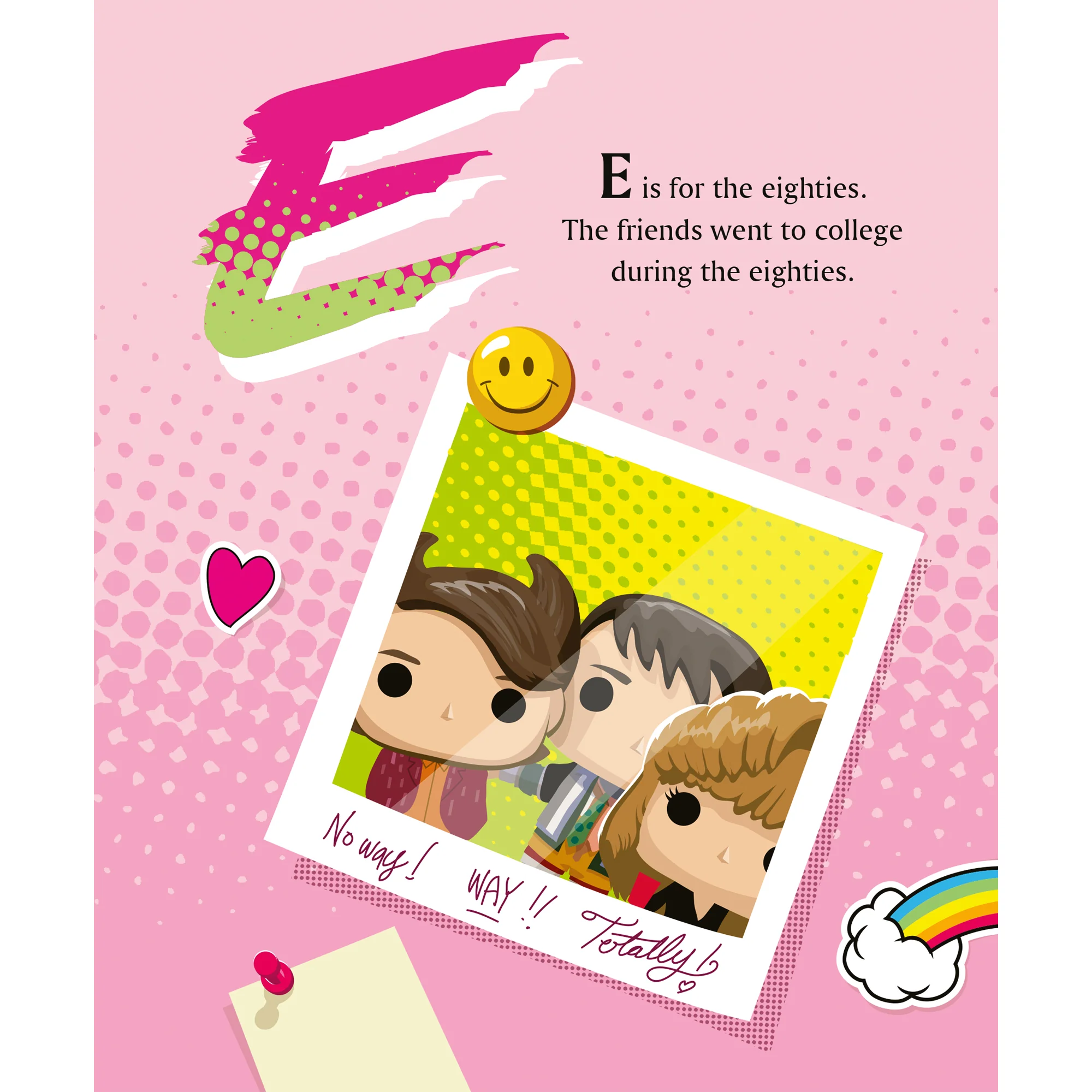 Friends F is for Friends: An Alphabet Book - Funko Pop | Little Golden Book - Image 2