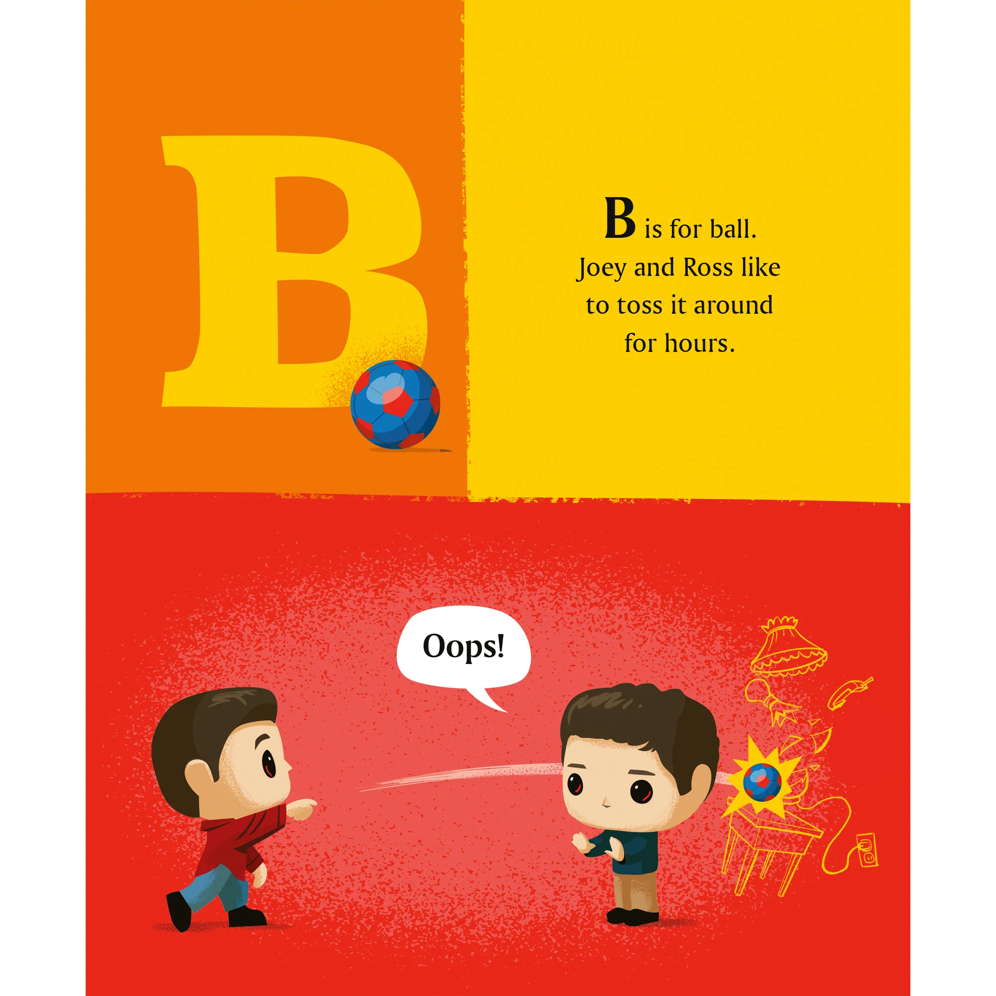 Friends F is for Friends: An Alphabet Book - Funko Pop | Little Golden Book - Image 5