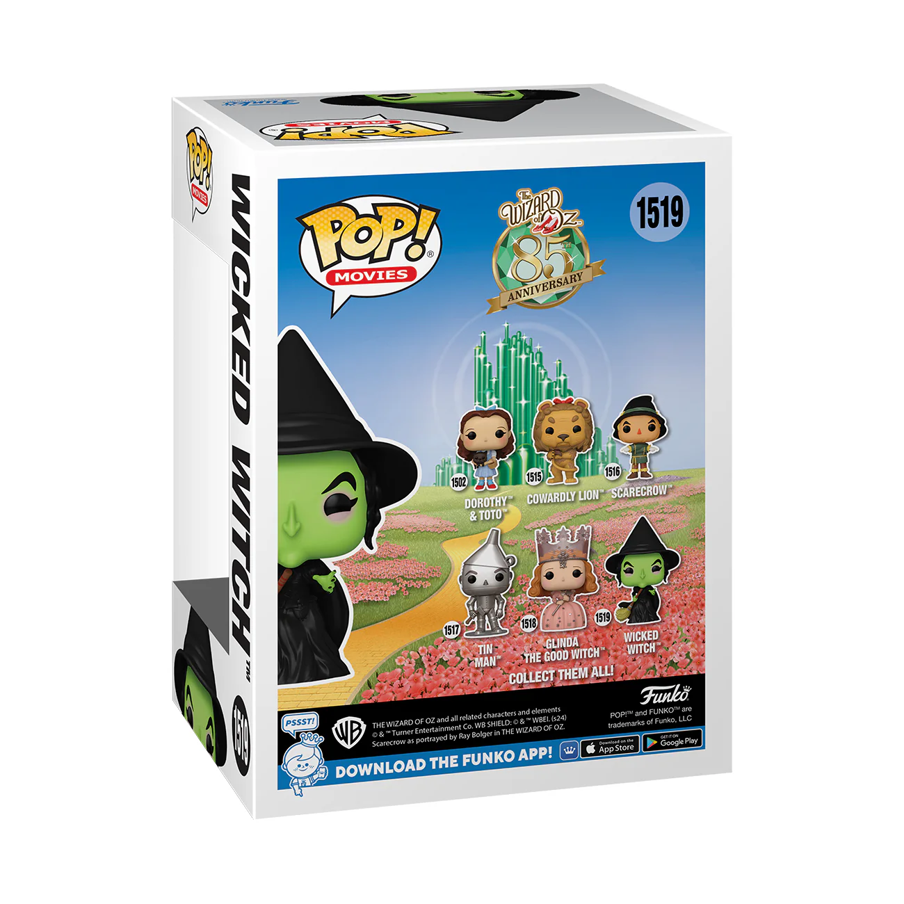 Funko Pop! Movies: The Wizard of Oz 85th Anniversary Wicked Witch Vinyl Figure - Image 3