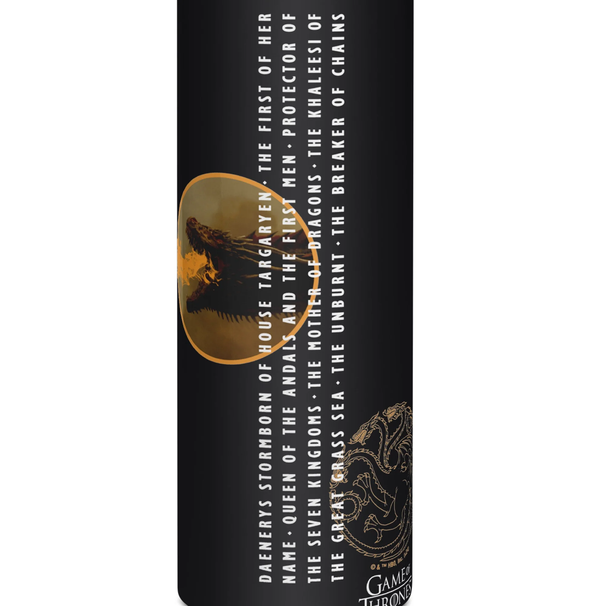 Game of Thrones Dracarys 20 oz Stainless Steele Tumblers - Image 3