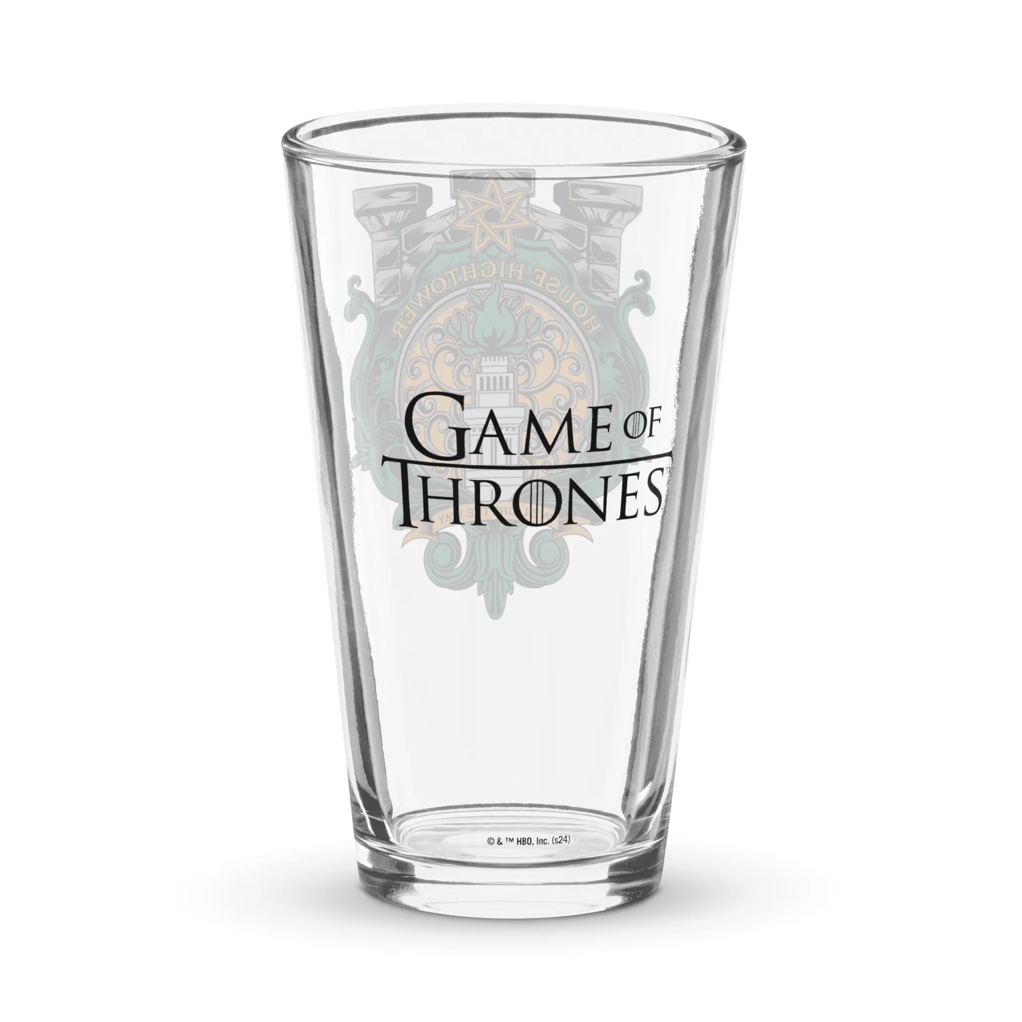 Game of Thrones House Hightower Sigil 16 oz. Pint Glass - Image 2