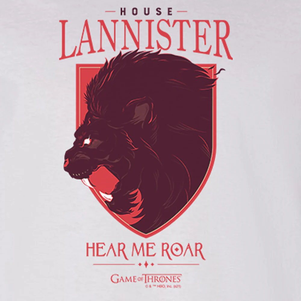 Game of Thrones House Lannister Adult Long Sleeve T-Shirt - Image 2