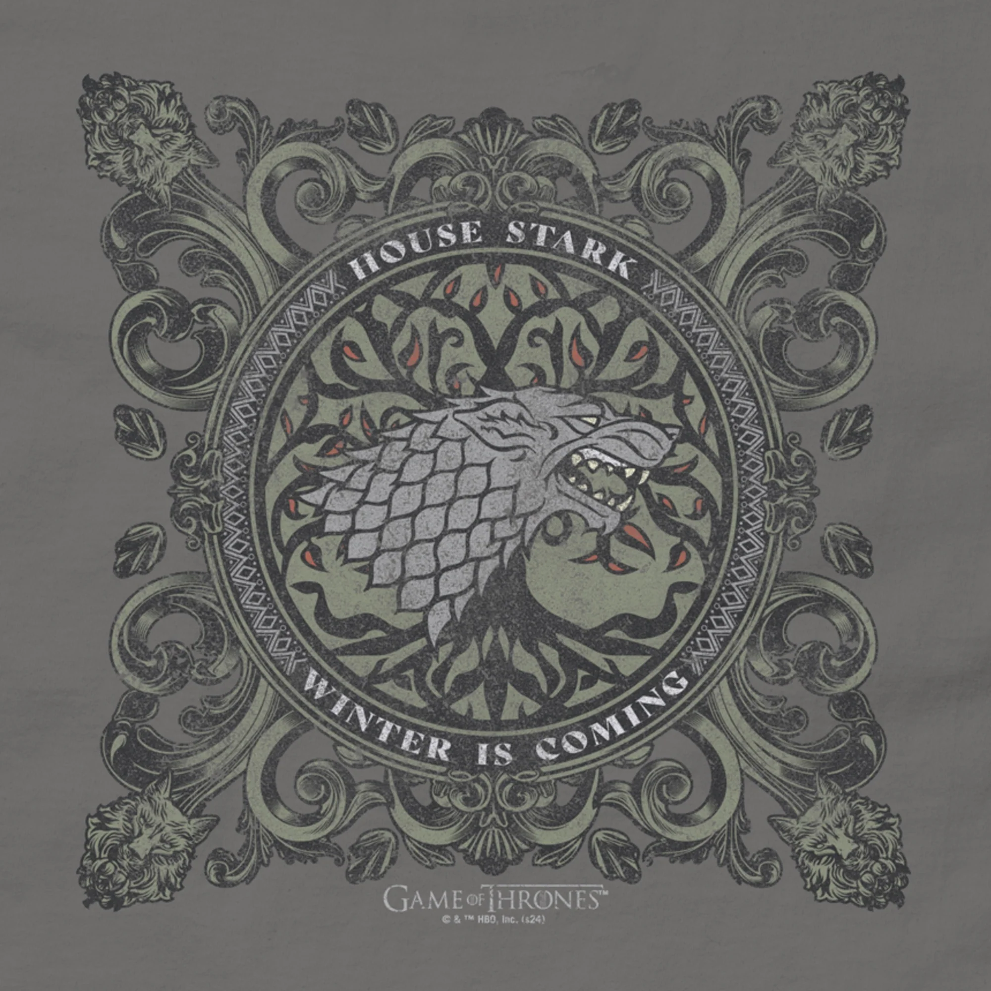 Game of Thrones House Stark Sigil T-shirt - Image 2