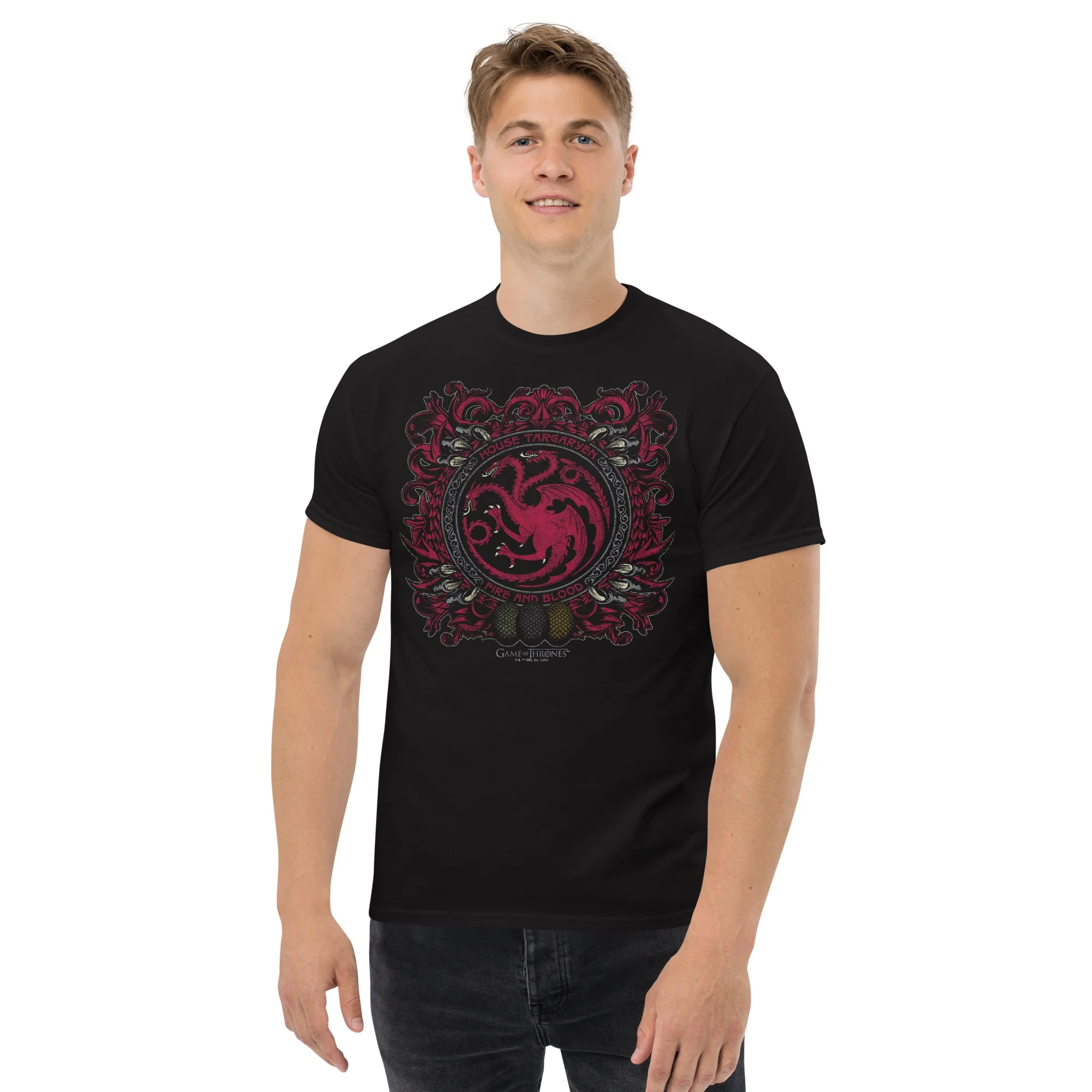 Game of Thrones House Targaryen Sigil T-shirt - Image 3
