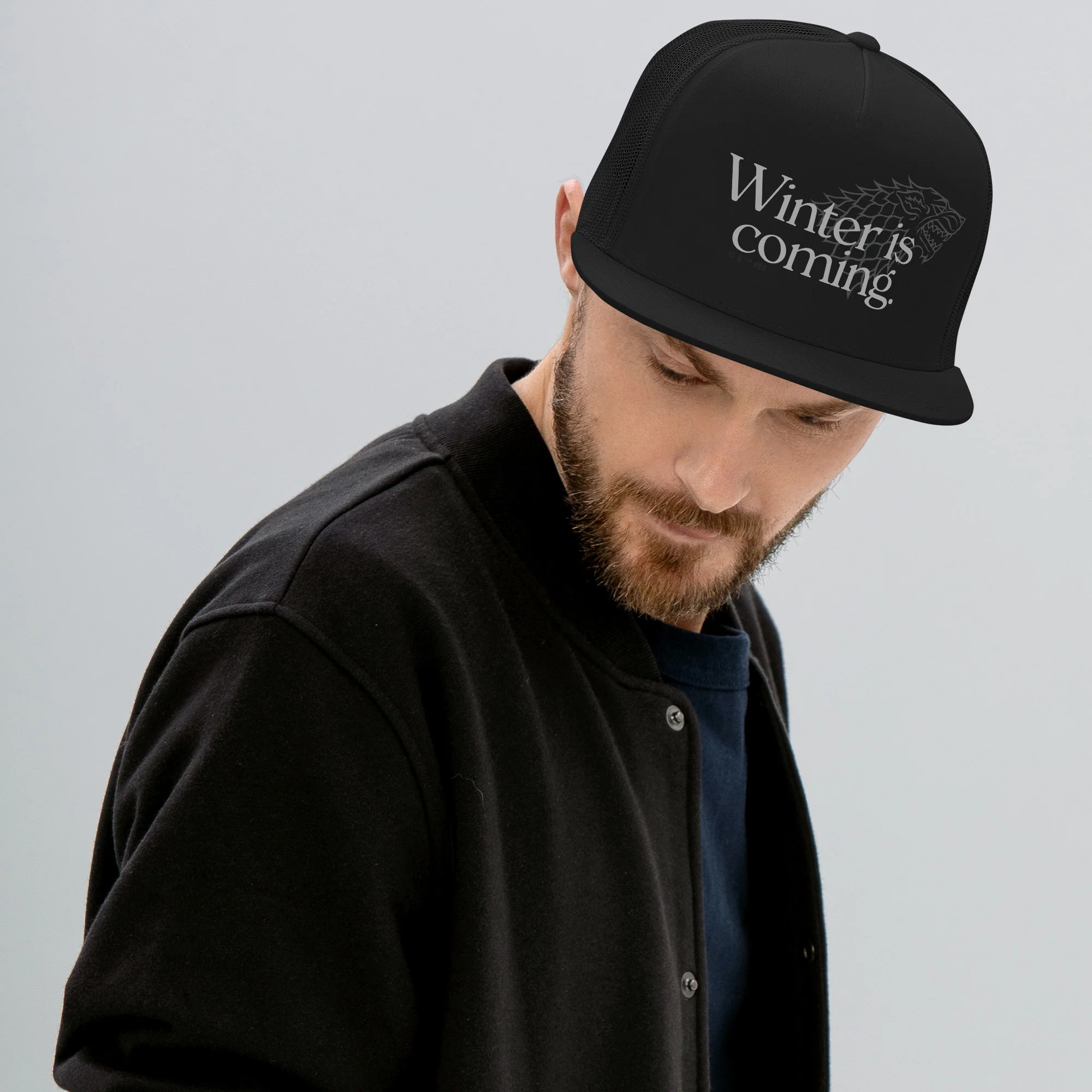 Game of Thrones Winter is Coming Trucker Cap - Image 4