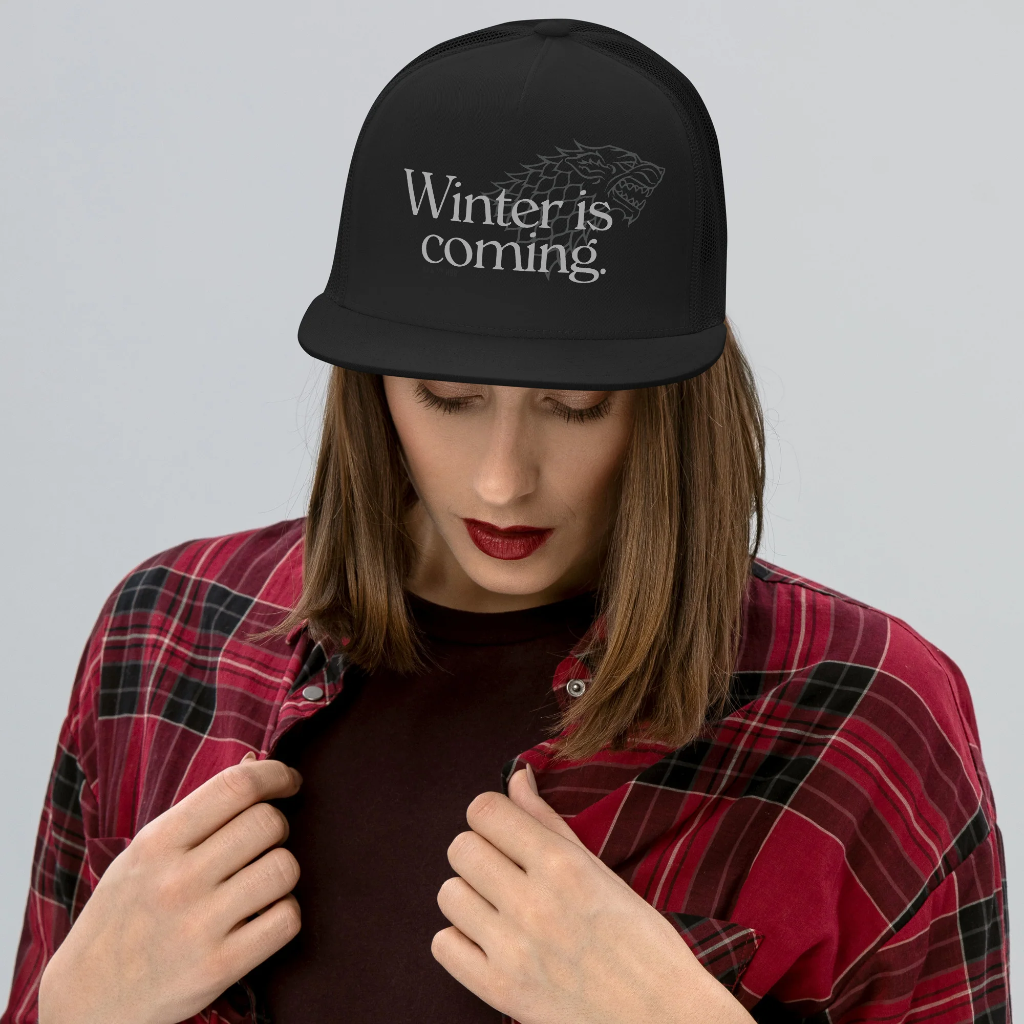 Game of Thrones Winter is Coming Trucker Cap - Image 5