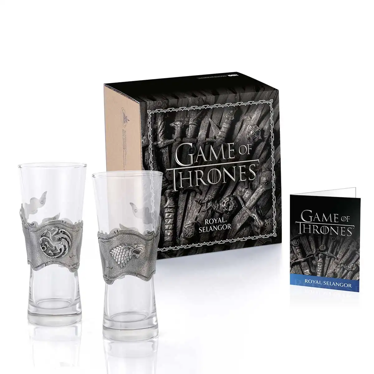 Games of Thrones Pilsner Pair Ice & Fire - Image 3