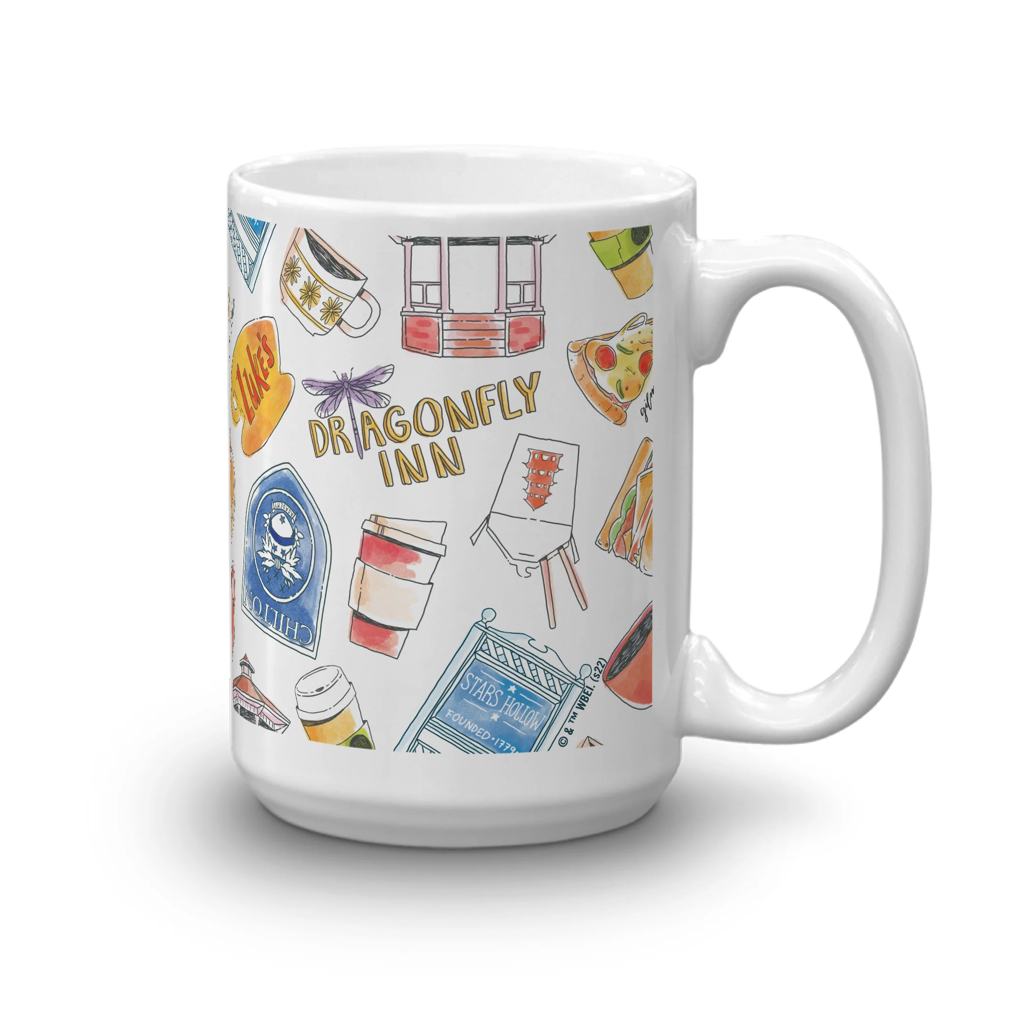 Gilmore Girls Stars Hollow Icons Mug - Image 6