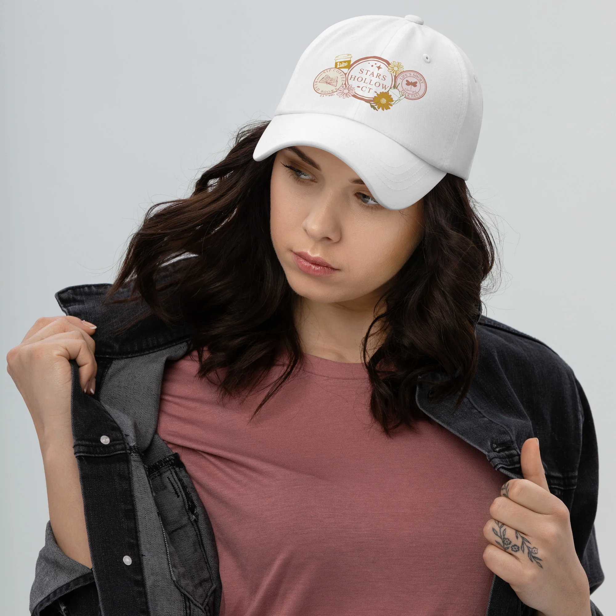 Gilmore Girls Dad Hat Stars Hollow CT - Image 11