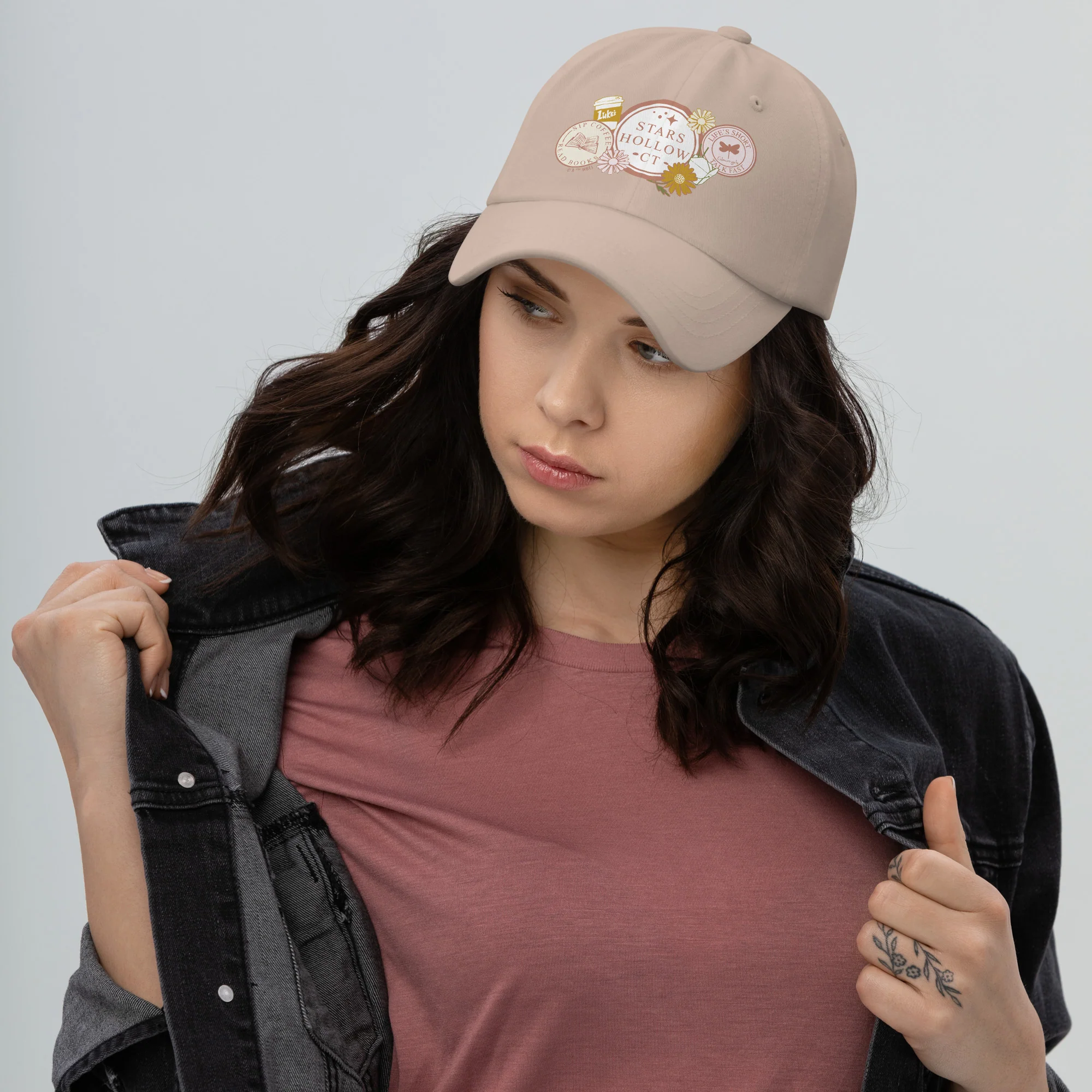 Gilmore Girls Dad Hat Stars Hollow CT - Image 8