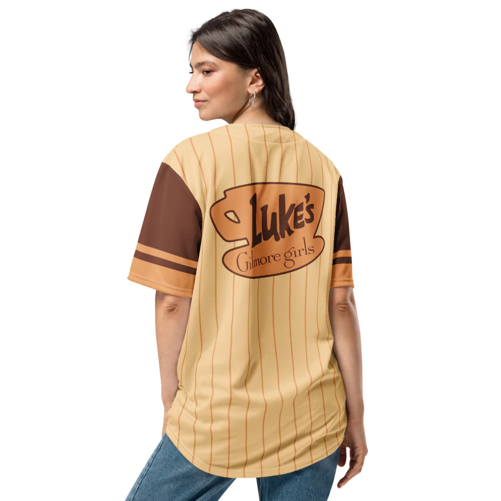 Gilmore Girls Design Luke's Diner Baseball Jersey - Image 4