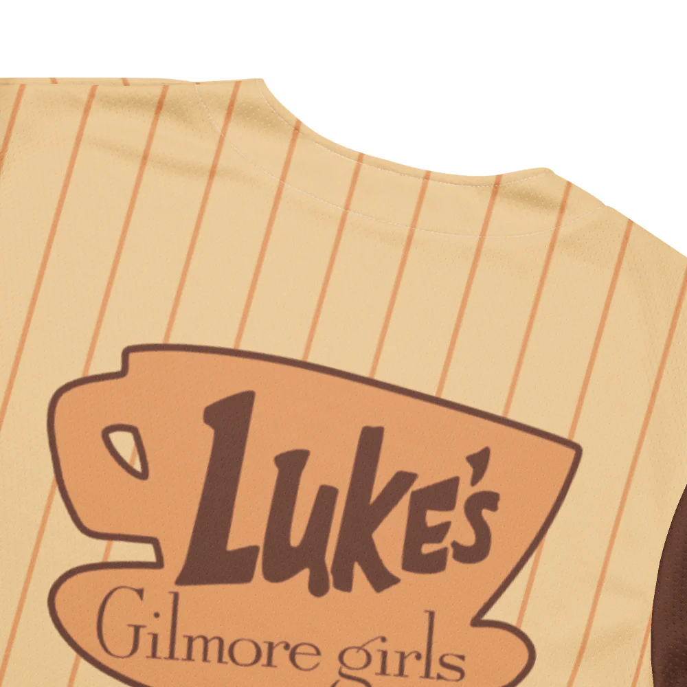 Gilmore Girls Design Luke's Diner Baseball Jersey - Image 9