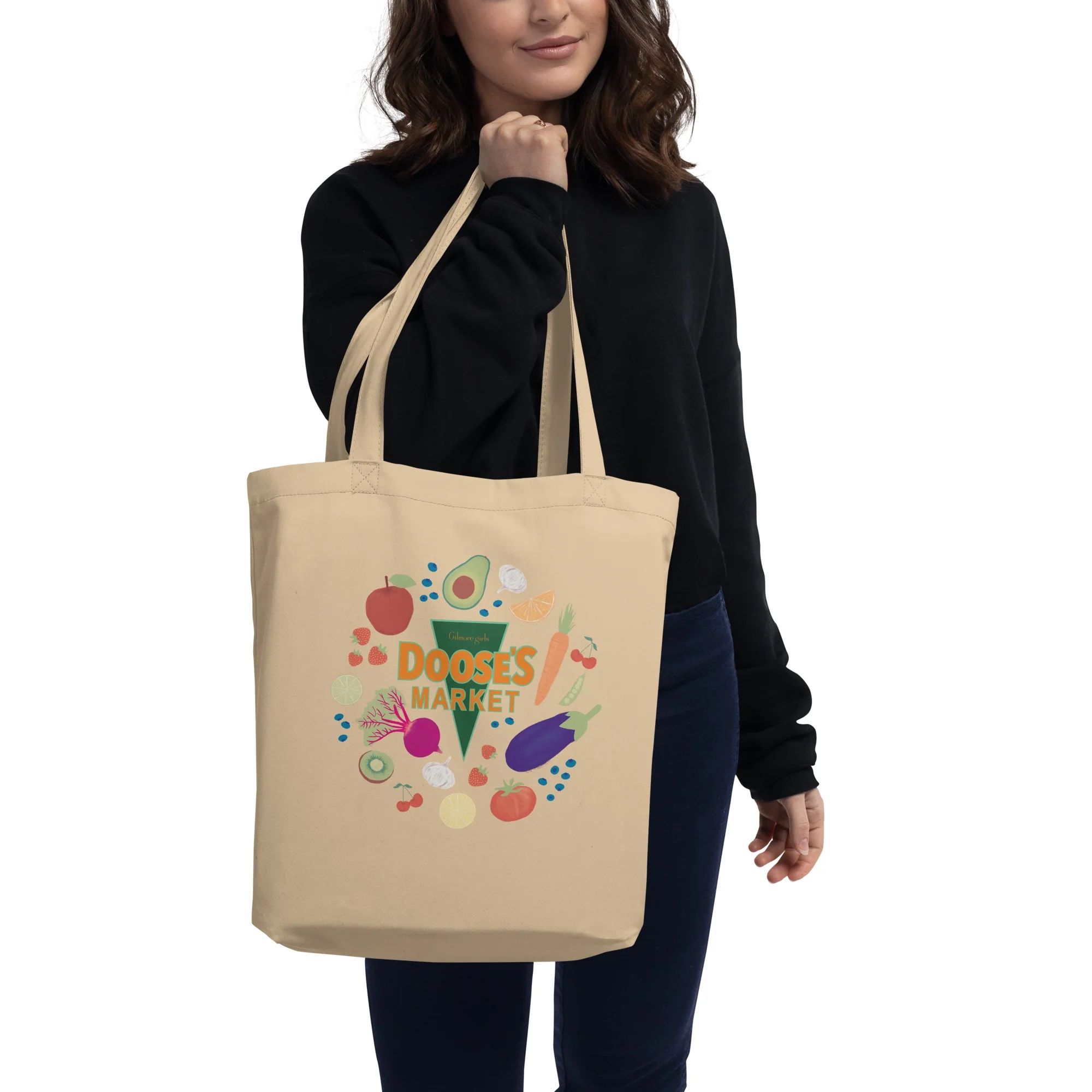 Gilmore Girls Doose's Market Groceries Eco Tote Bag - Image 3