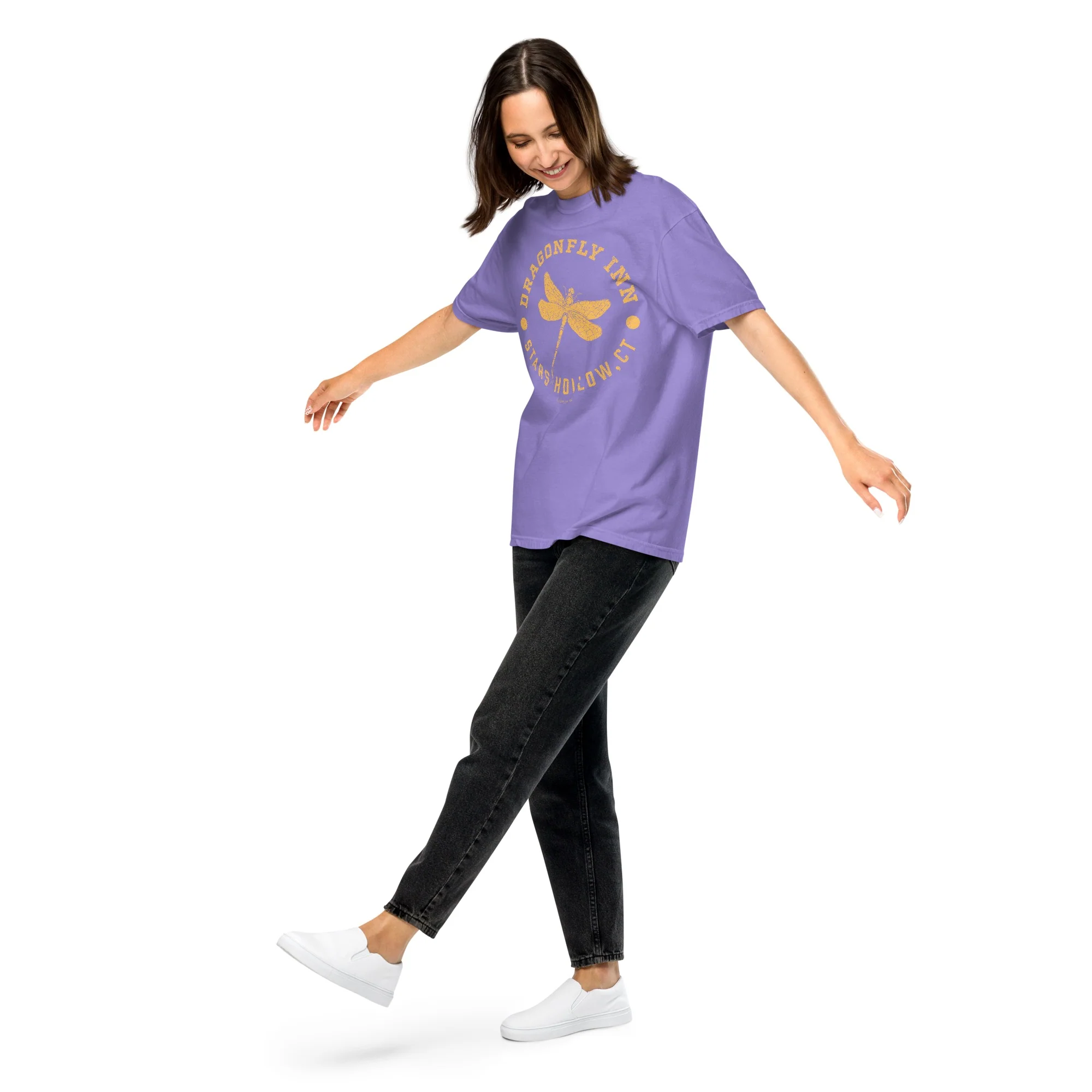 Gilmore Girls Dragonfly Inn Stars Hollow Comfort Colors T-shirt - Image 3