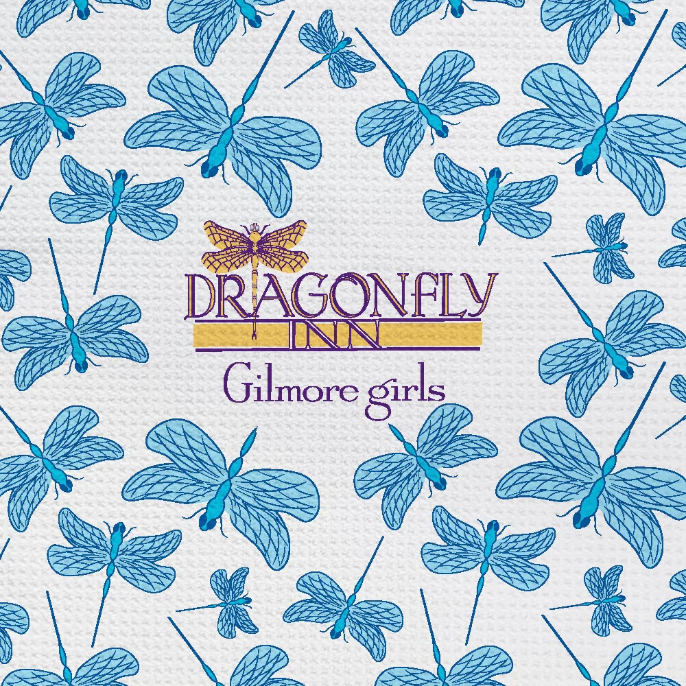 Gilmore Girls Dragonfly Inn Kitchen Towel - Image 2