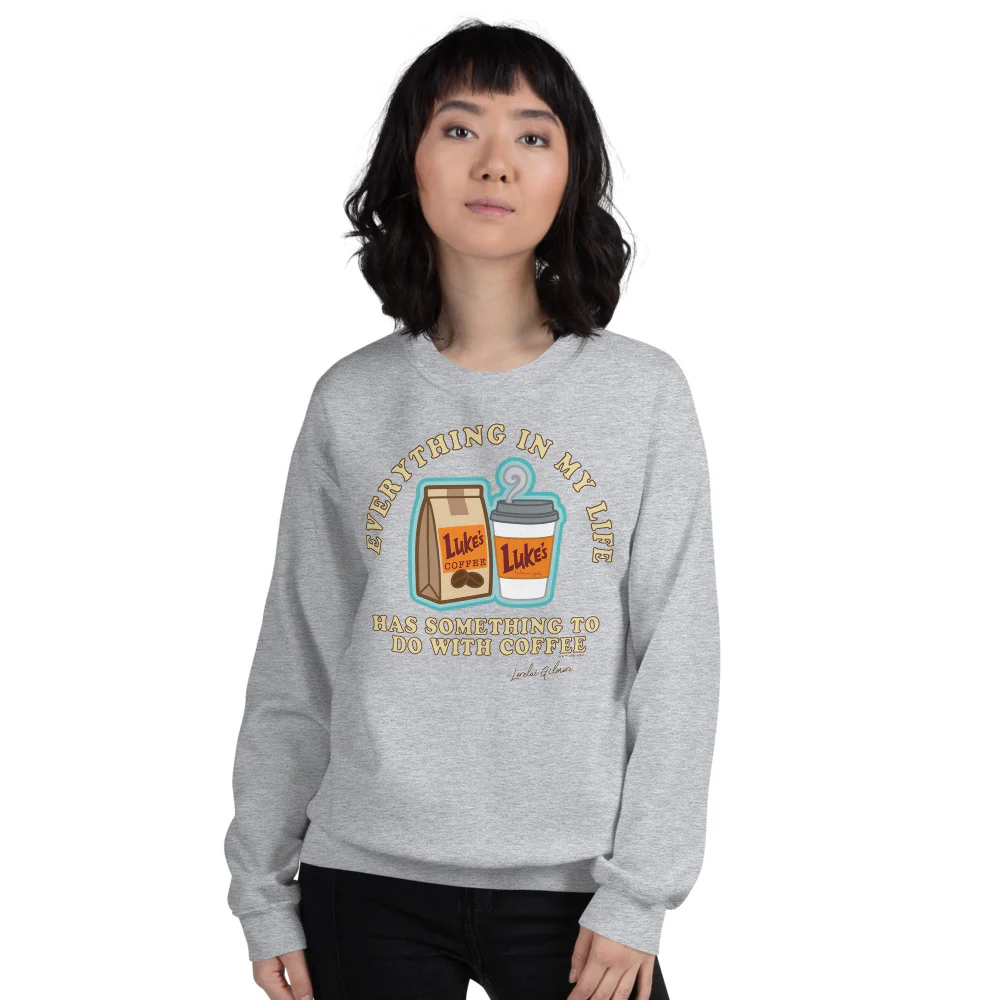 Gilmore Girls Everything in My Life Crewneck Sweatshirt - Image 3