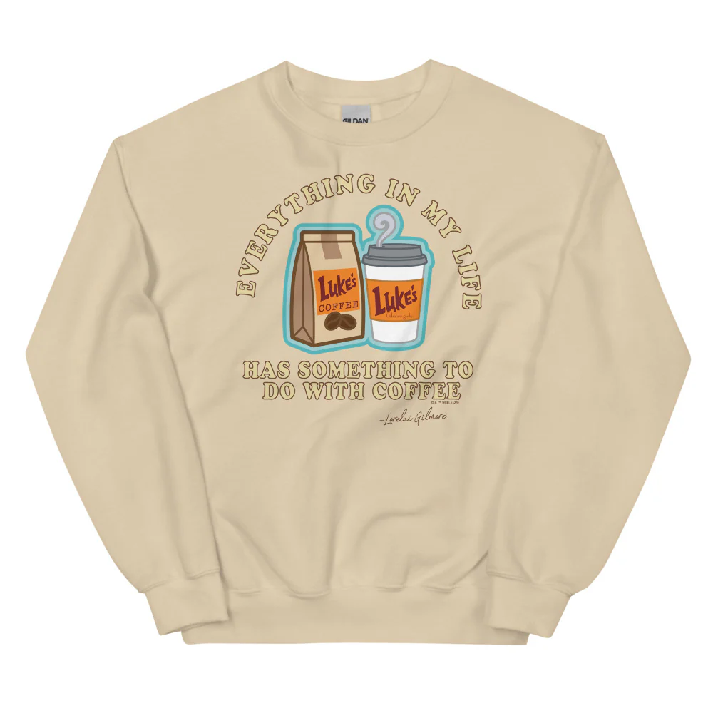 Gilmore Girls Everything in My Life Crewneck Sweatshirt - Image 4
