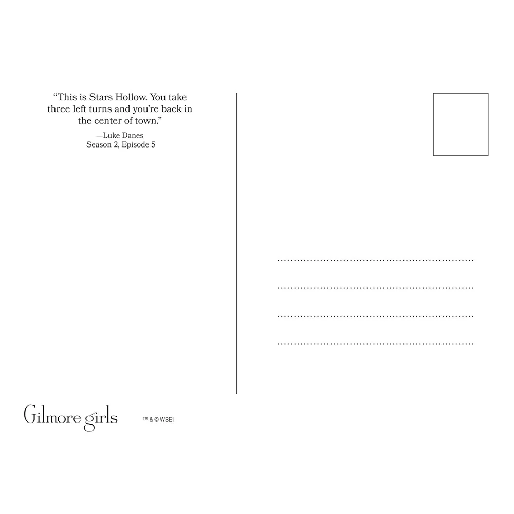 Gilmore Girls: Greetings from Stars Hollow : An Official Postcard Coloring Book - Image 3