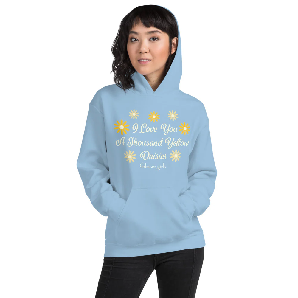 Gilmore Girls I Love You A Thousand Yellow Daisies Hoodie - Image 3