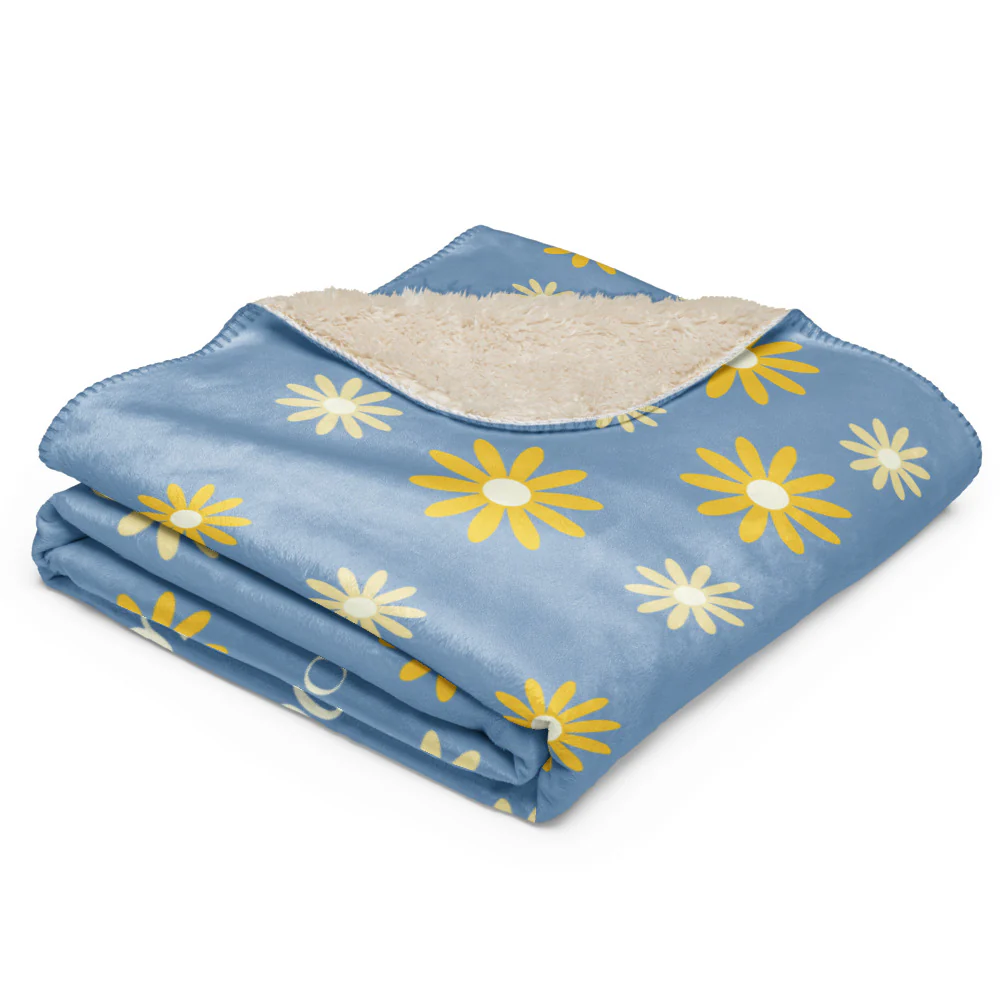 Gilmore Girls I Love You A Thousand Yellow Daisies Premium Sherpa Blanket - Image 11