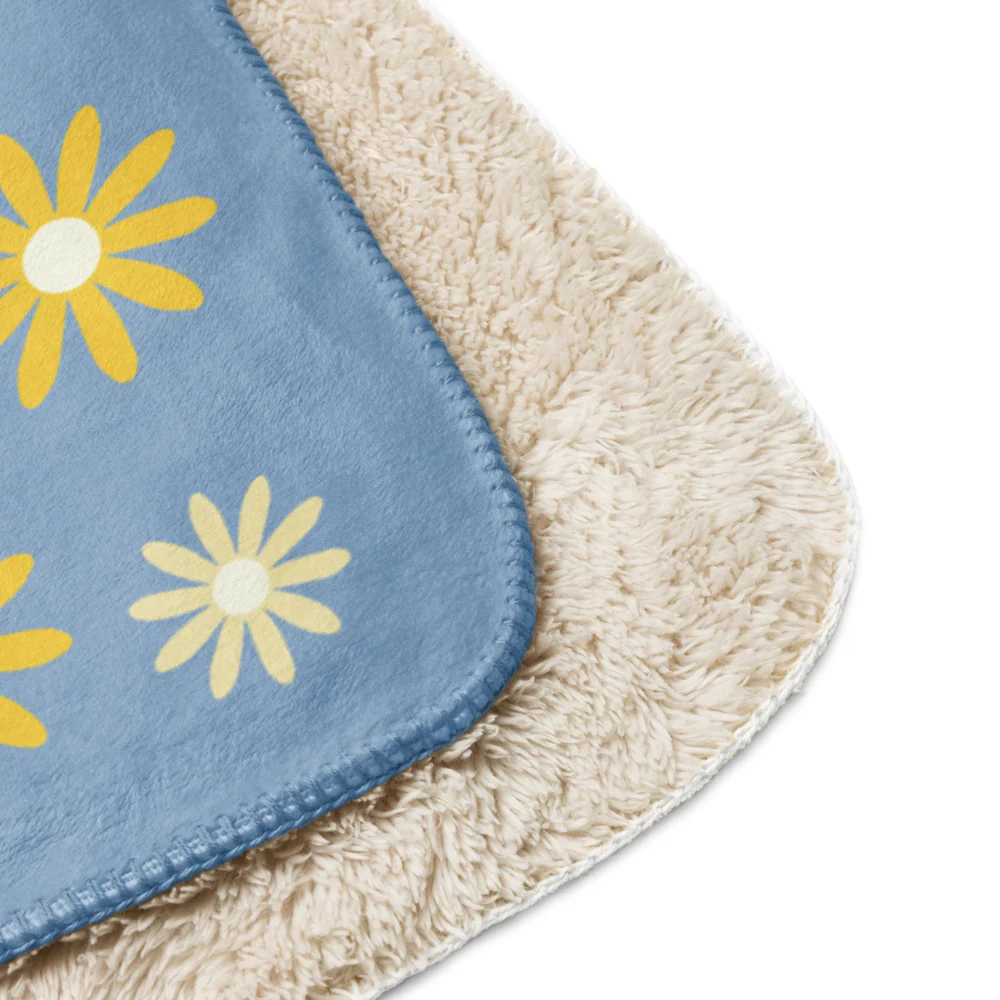Gilmore Girls I Love You A Thousand Yellow Daisies Premium Sherpa Blanket - Image 12