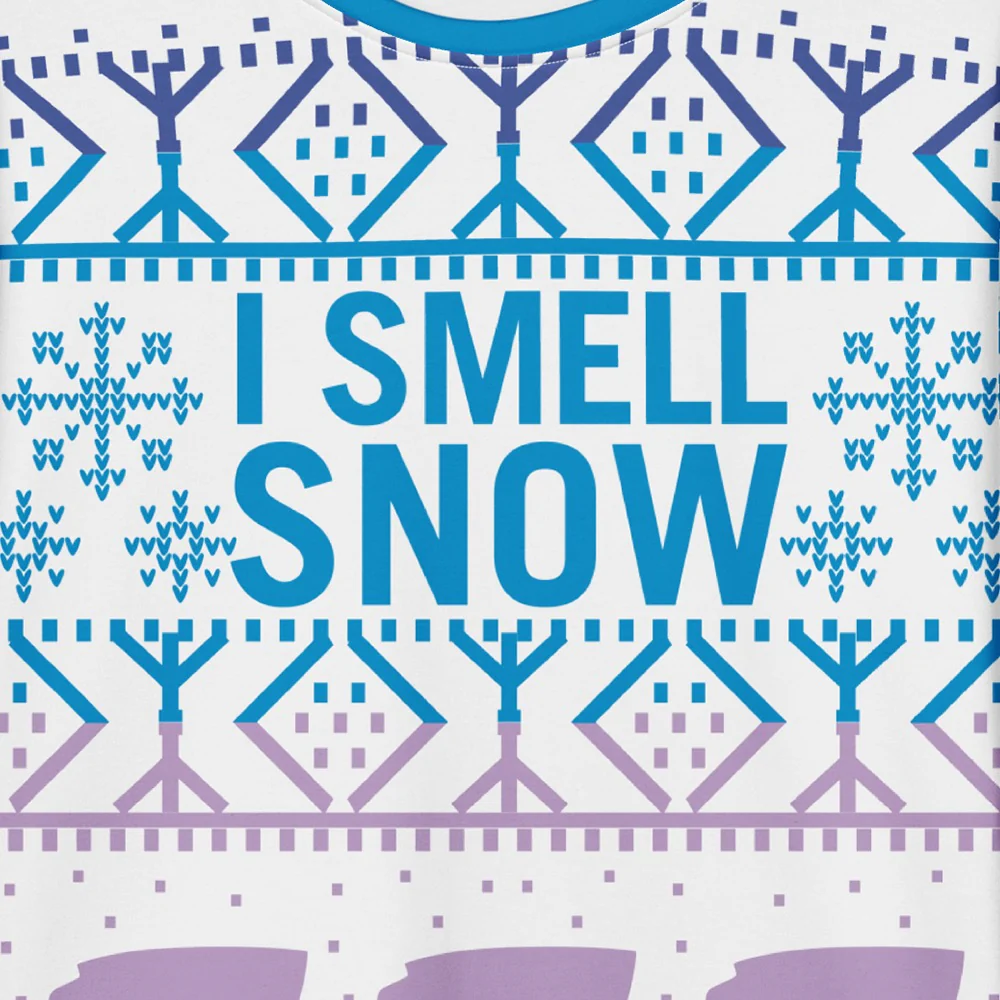 Gilmore Girls I Smell Snow Holiday Crewneck Sweatshirt - Image 2