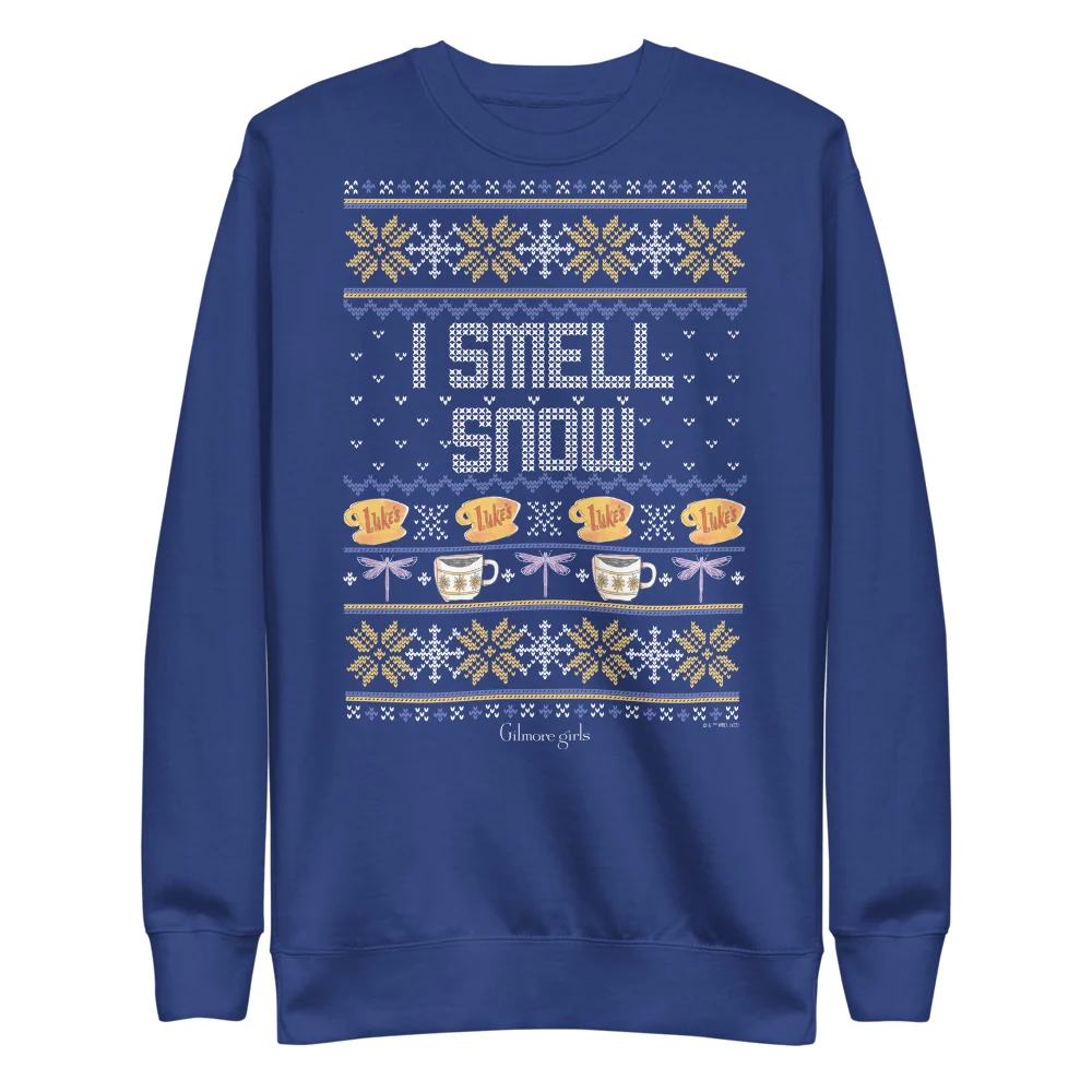 Gilmore Girls I Smell Snow Crewneck Sweatshirt