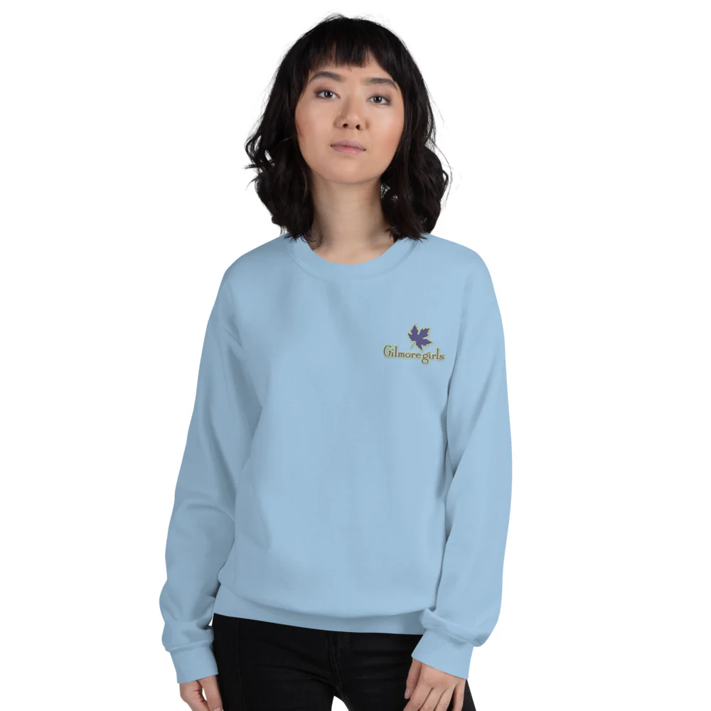 Gilmore Girls Leaf Logo Crewneck Sweatshirt - Image 3