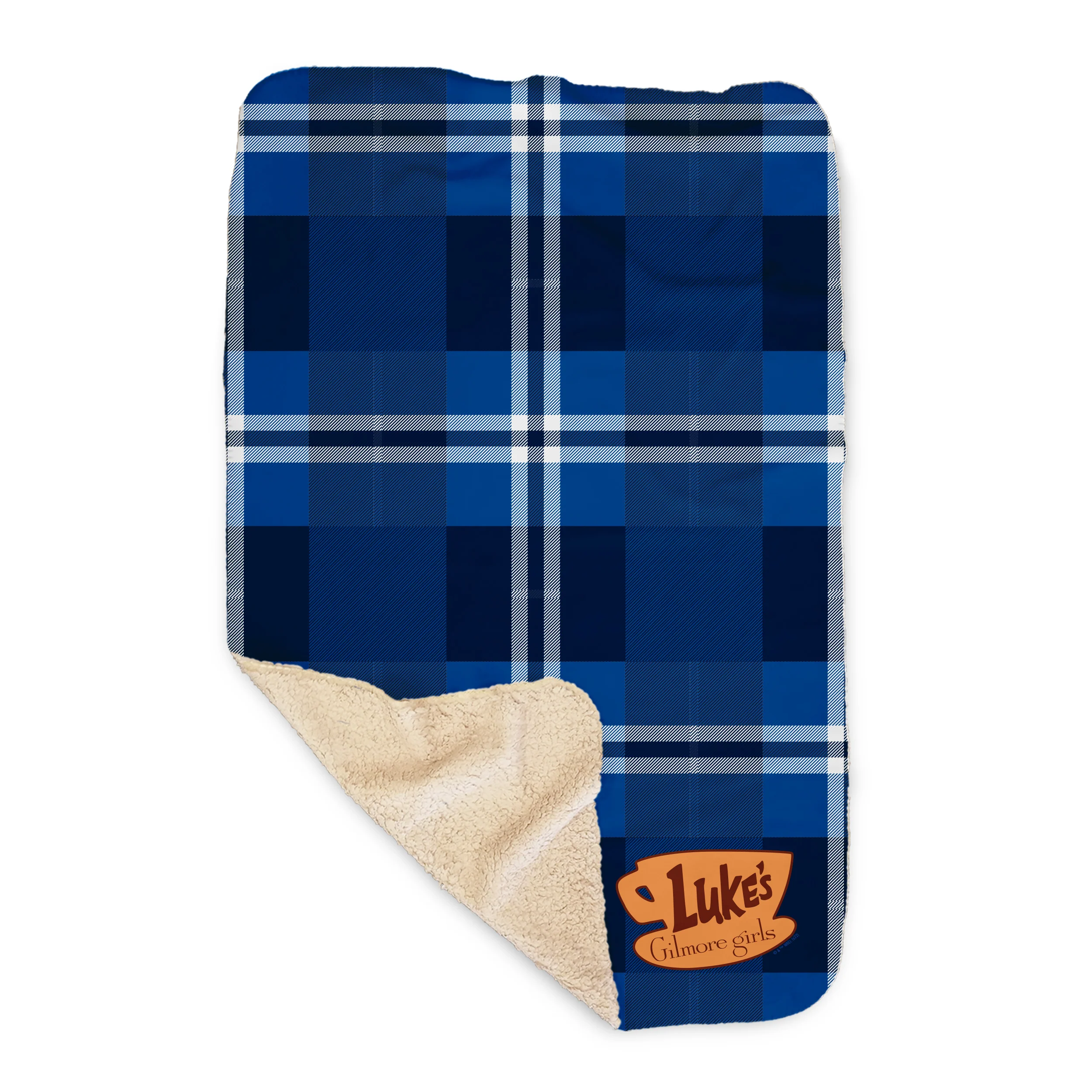 Gilmore Girls Luke's Diner Sherpa Blanket - Image 5