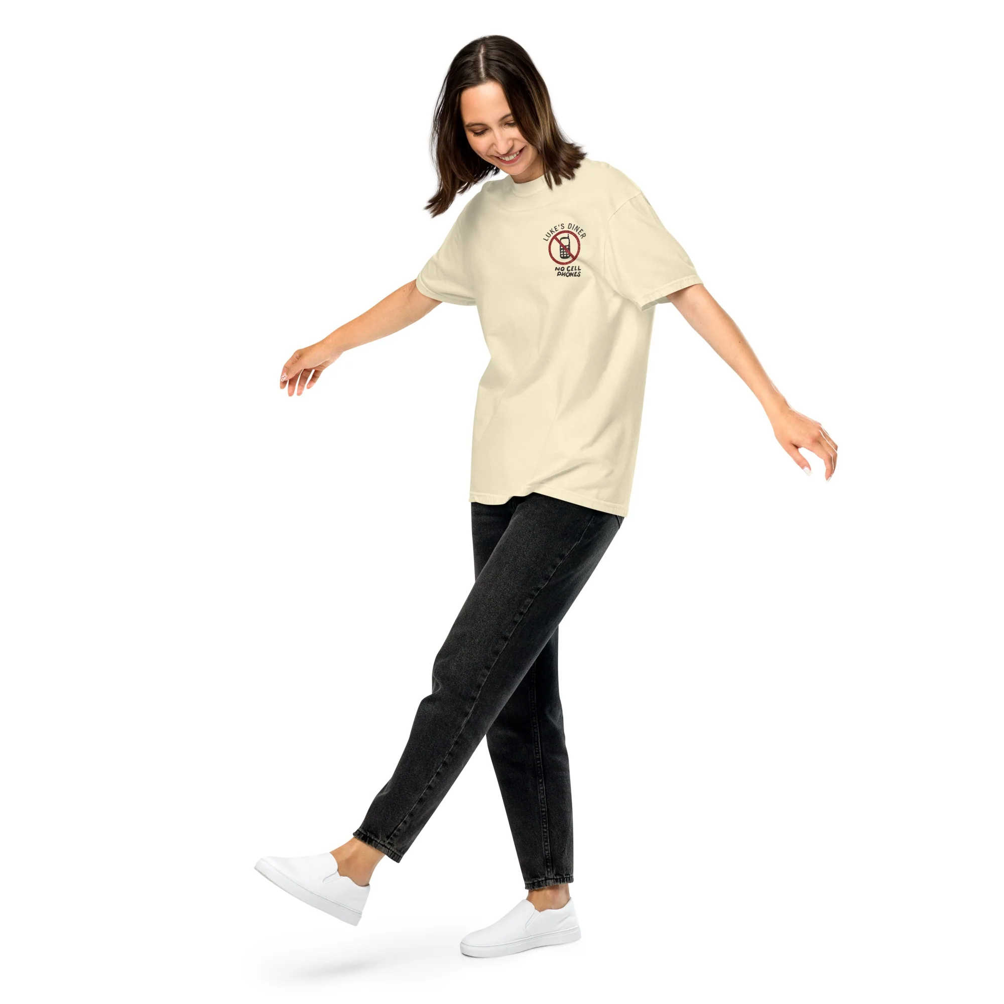 Gilmore Girls Luke's Diner Comfort Colors T-shirt - Image 3