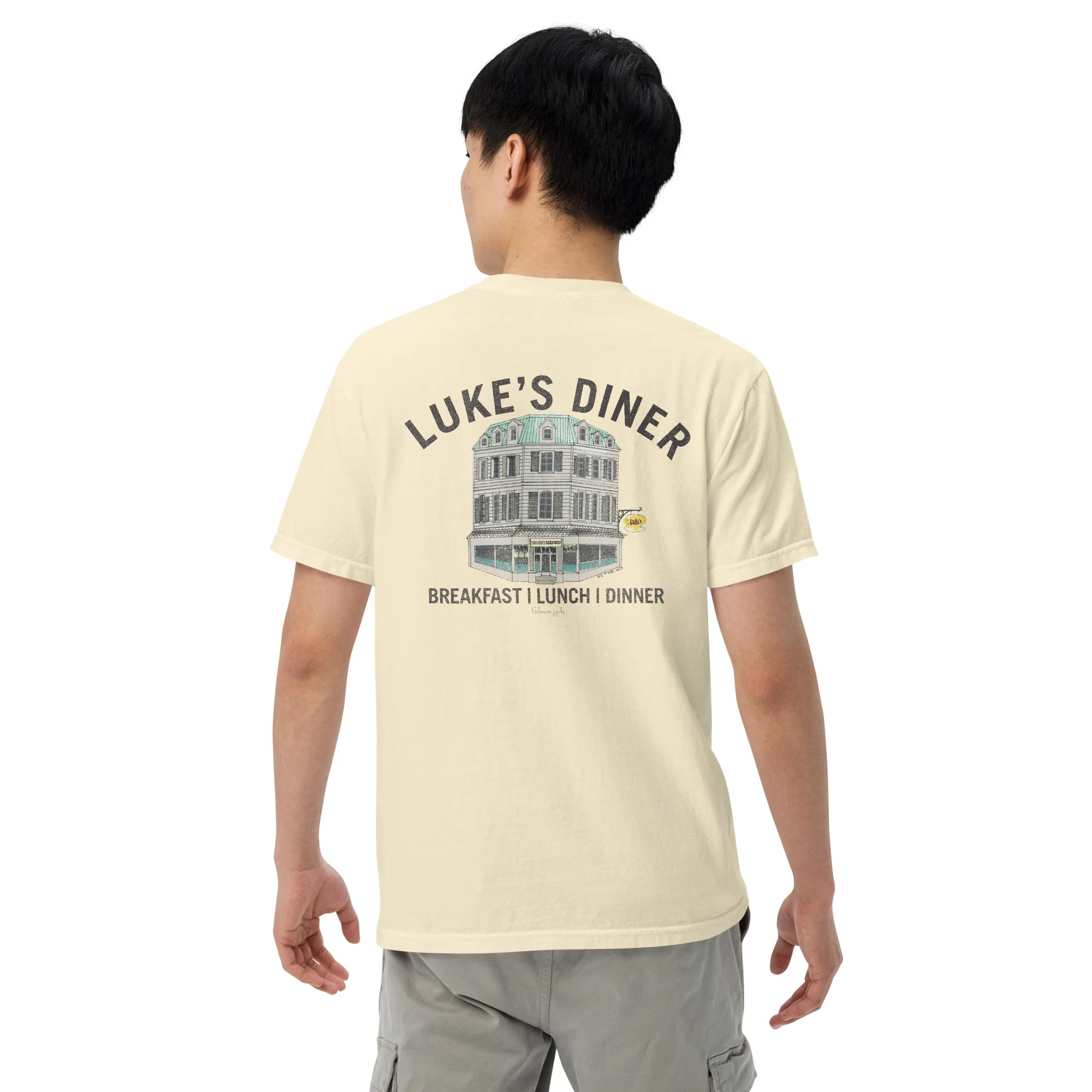 Gilmore Girls Luke's Diner Comfort Colors T-shirt - Image 7