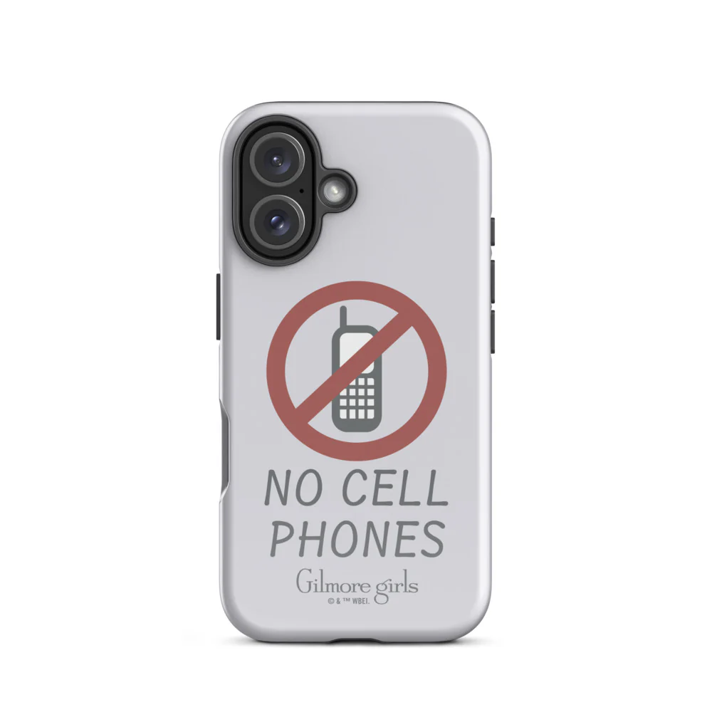 Gilmore Girls No Cell Phones iPhone Case - Image 10