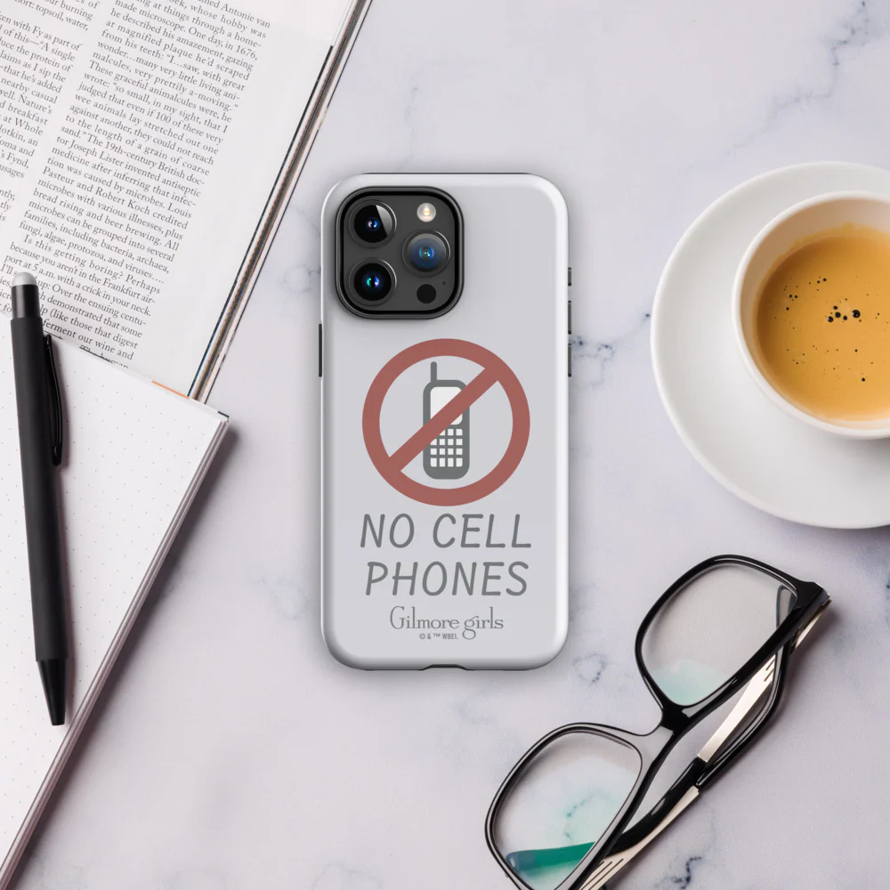 Gilmore Girls No Cell Phones iPhone Case - Image 15