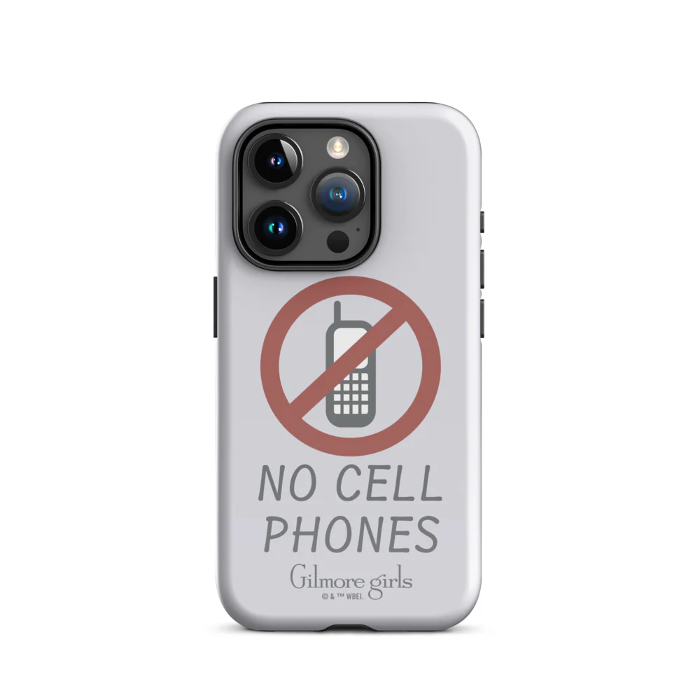 Gilmore Girls No Cell Phones iPhone Case - Image 16