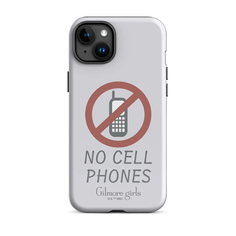 Gilmore Girls No Cell Phones iPhone Case - Image 19