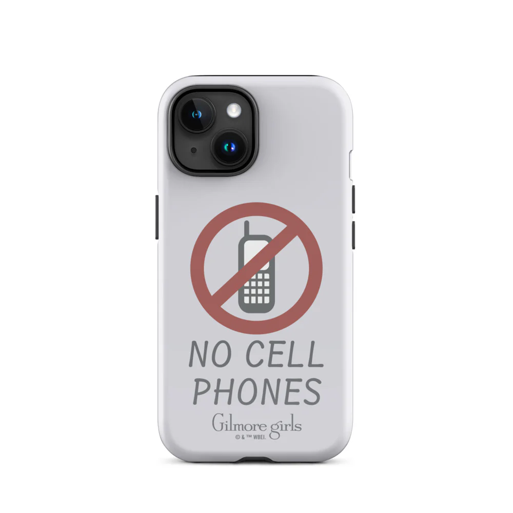 Gilmore Girls No Cell Phones iPhone Case - Image 22