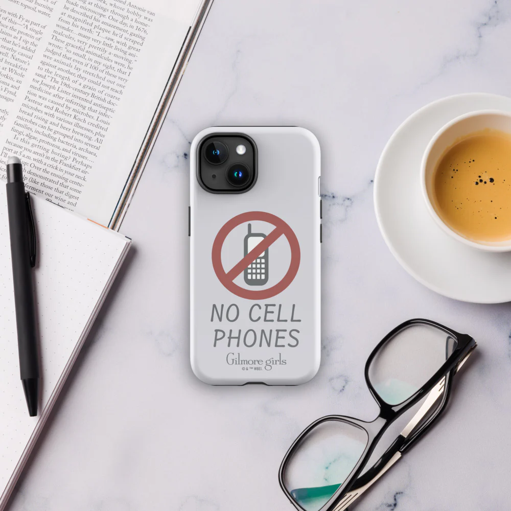 Gilmore Girls No Cell Phones iPhone Case - Image 24