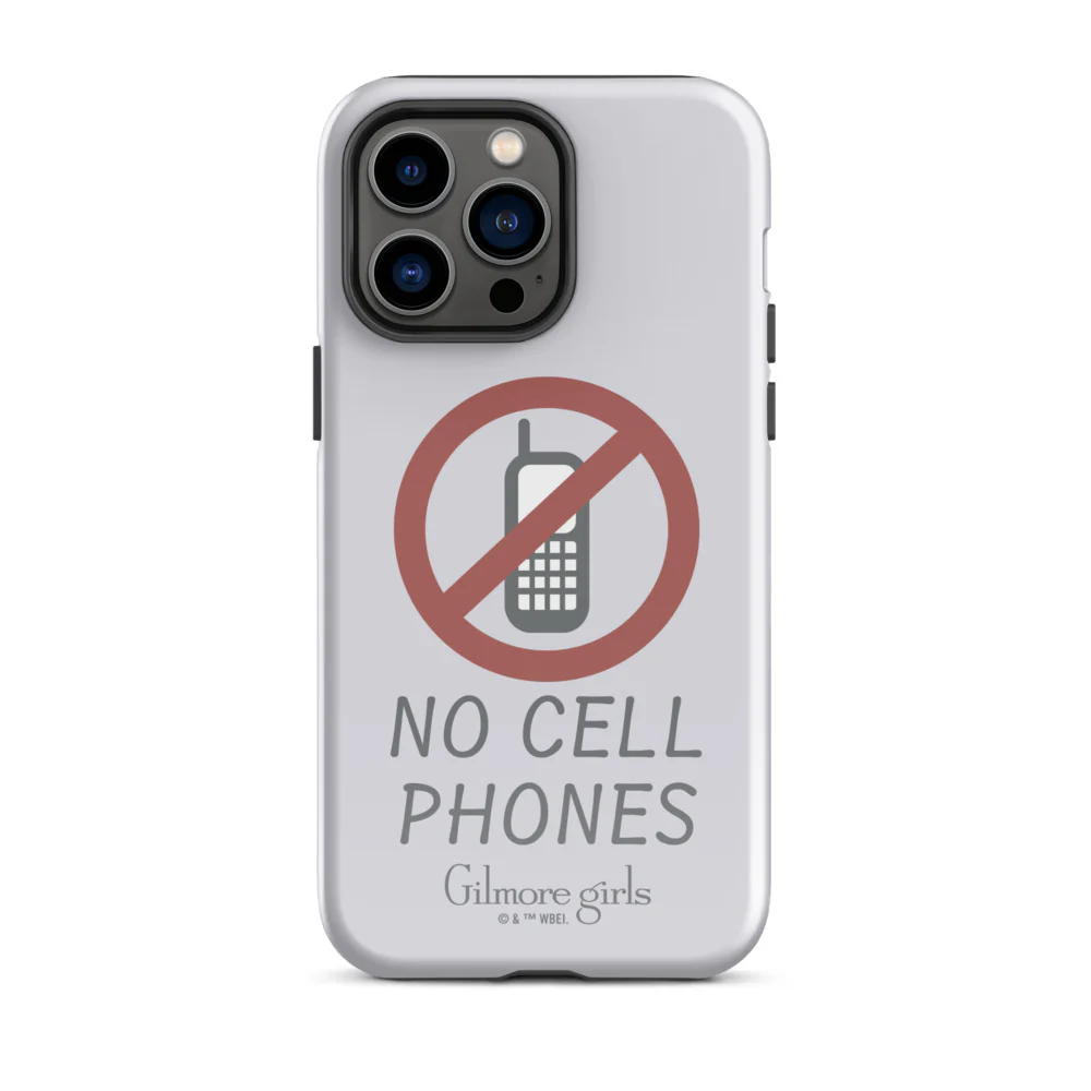 Gilmore Girls No Cell Phones iPhone Case - Image 25