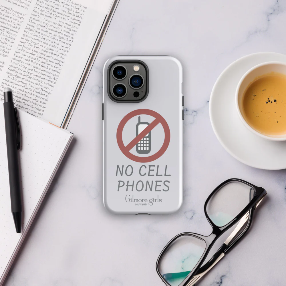 Gilmore Girls No Cell Phones iPhone Case - Image 27