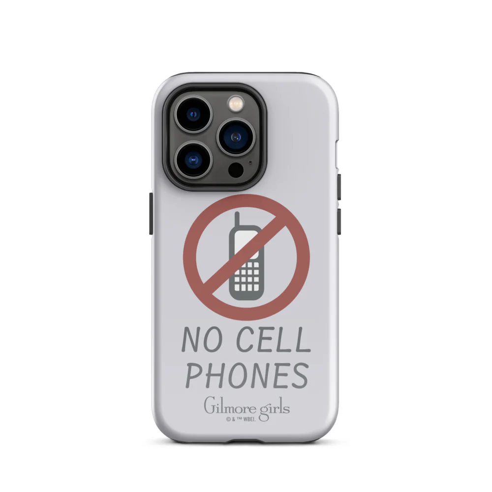 Gilmore Girls No Cell Phones iPhone Case - Image 28
