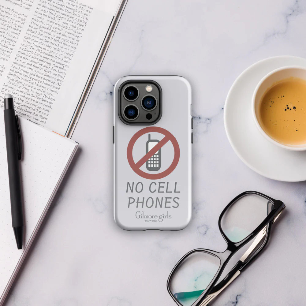 Gilmore Girls No Cell Phones iPhone Case - Image 30