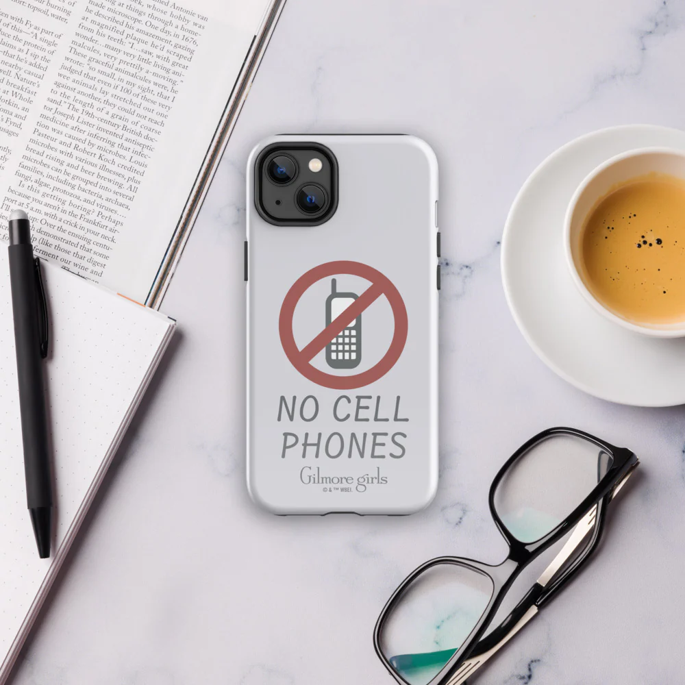 Gilmore Girls No Cell Phones iPhone Case - Image 33