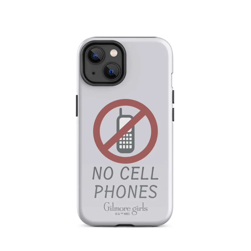 Gilmore Girls No Cell Phones iPhone Case - Image 34