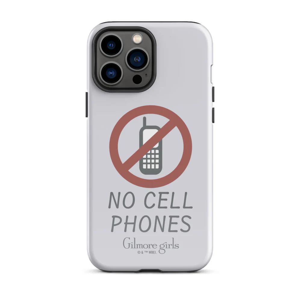 Gilmore Girls No Cell Phones iPhone Case - Image 37