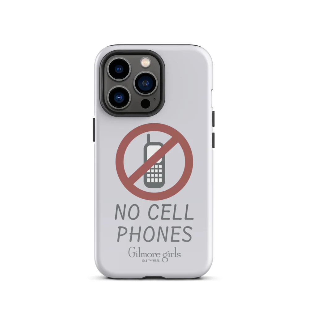 Gilmore Girls No Cell Phones iPhone Case - Image 40
