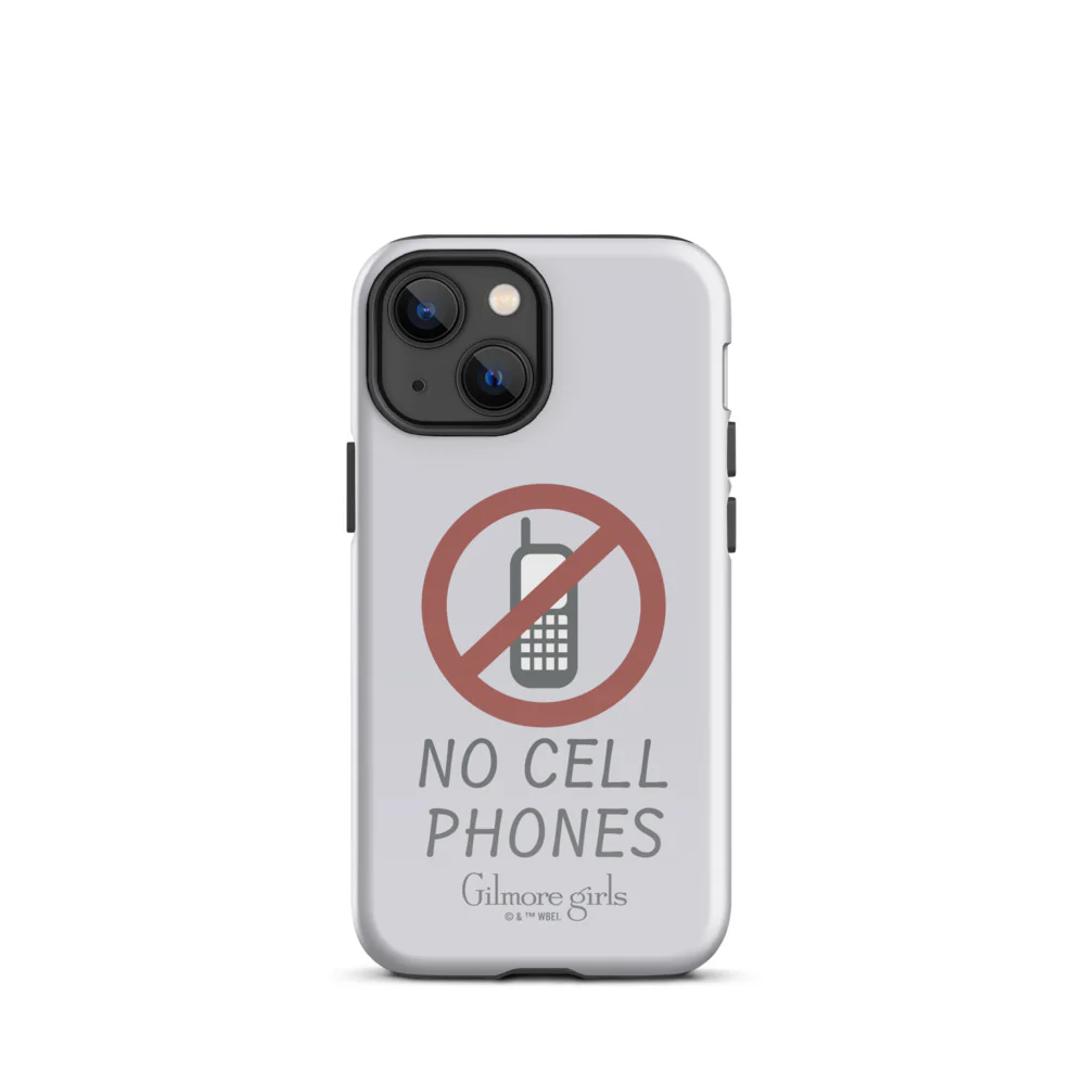 Gilmore Girls No Cell Phones iPhone Case - Image 43