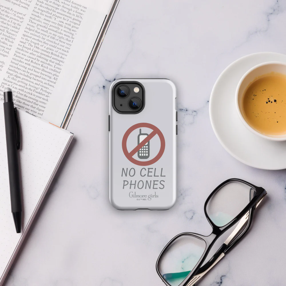 Gilmore Girls No Cell Phones iPhone Case - Image 45